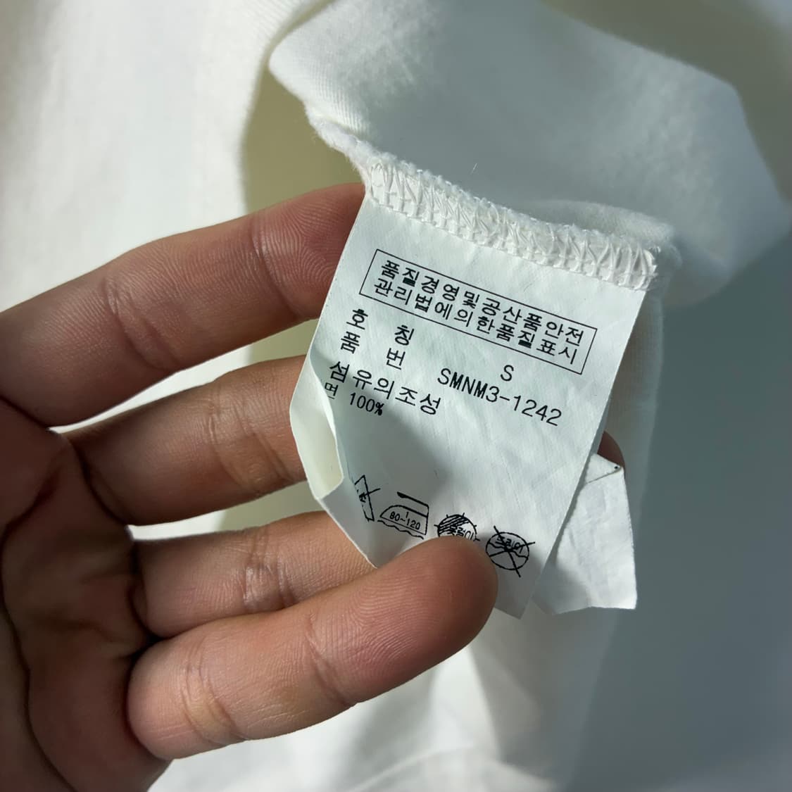 Polo  폴로 랄프로렌 스펠아웃 페인팅 화이트 반팔 티셔츠  상품이미지6