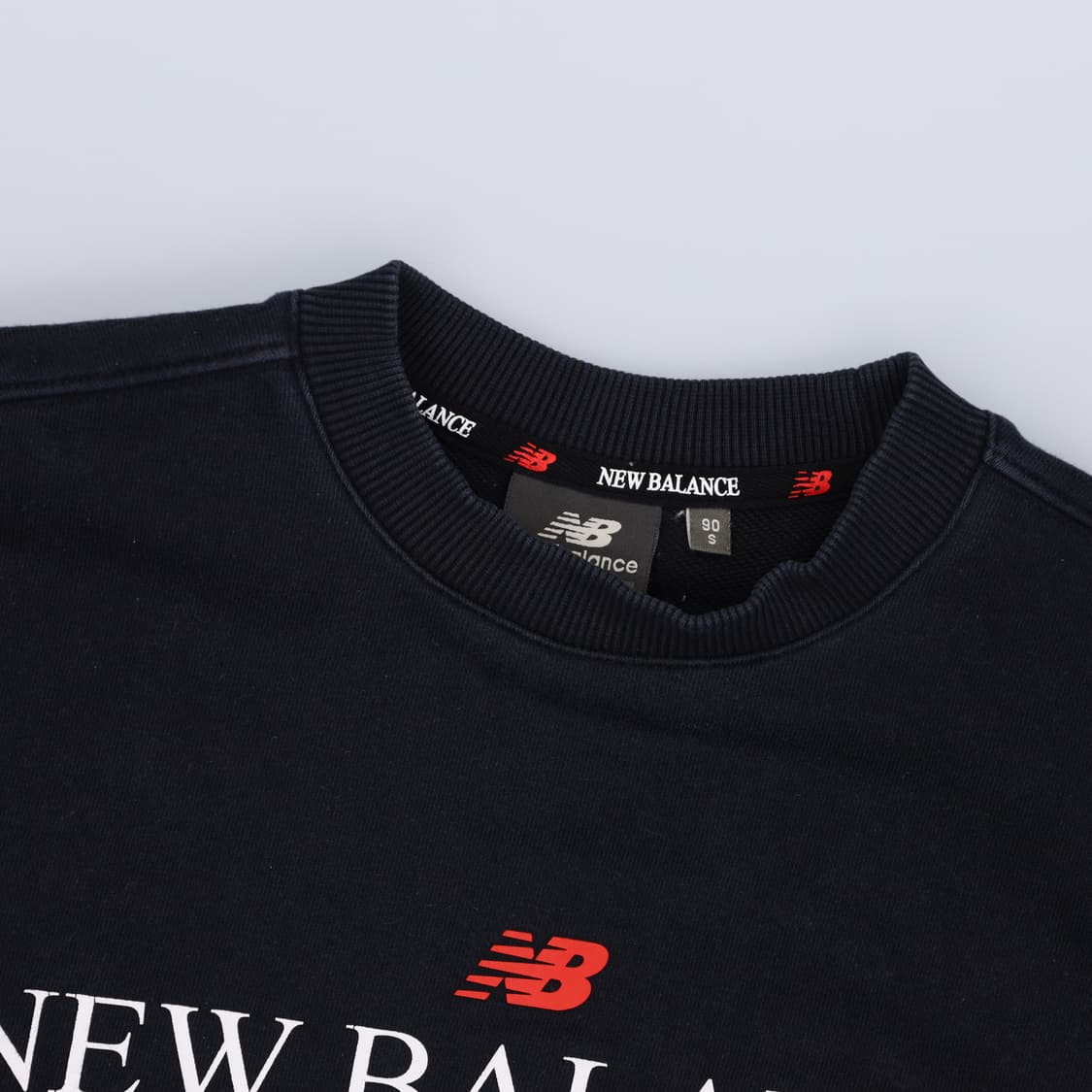[90S] 뉴발란스 빅로고 맨투맨 티셔츠 1103HR1 상품이미지4