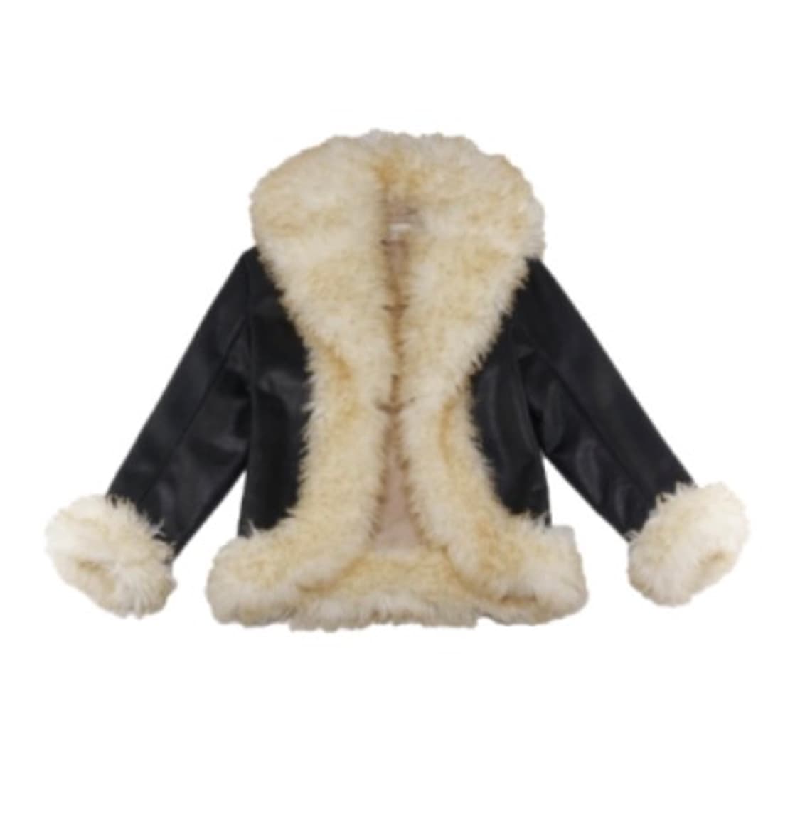 2000아카이브 폭스퍼무스탕 블랙 1사이즈 상품이미지1