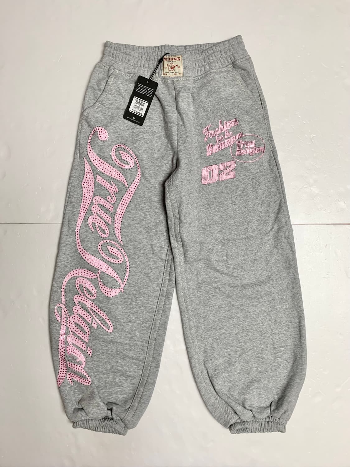 [새제품XS,S] 트루 릴리젼 와이드핏 스웻팬츠 상품이미지1