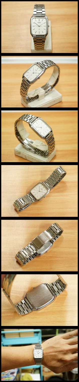 80s 세이코 옥타곤 프레임 쿼츠 시계 상품이미지2