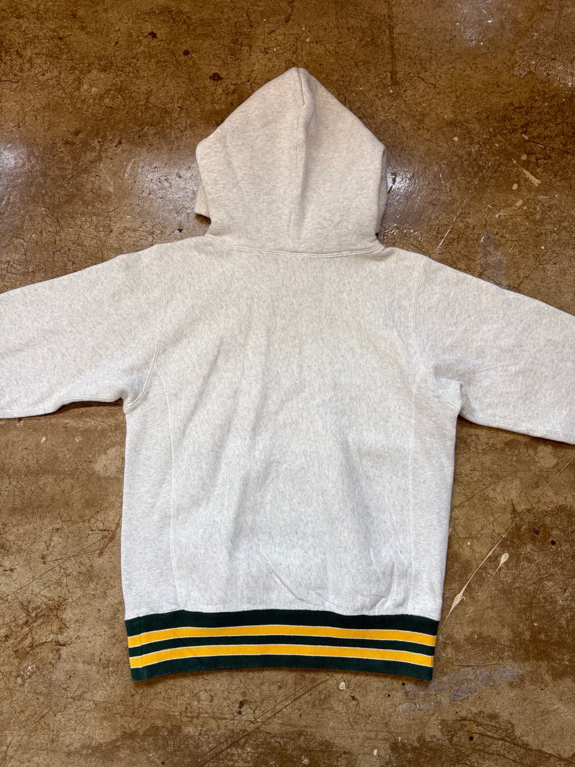 챔피온 리버스위브 배색 후디 상품이미지5