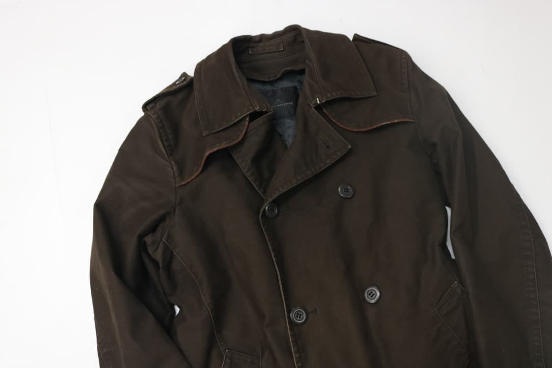 맨즈 멜로즈 더블 브레스티드 코트 상품이미지3