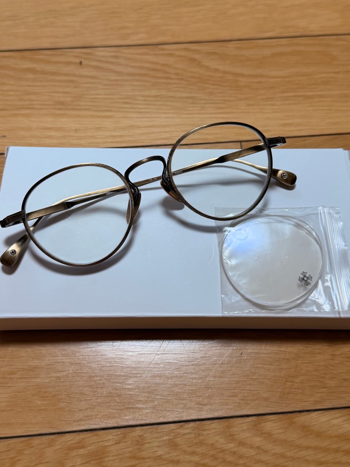 크롬하츠 thick 안경 앤틱골드 상품이미지1