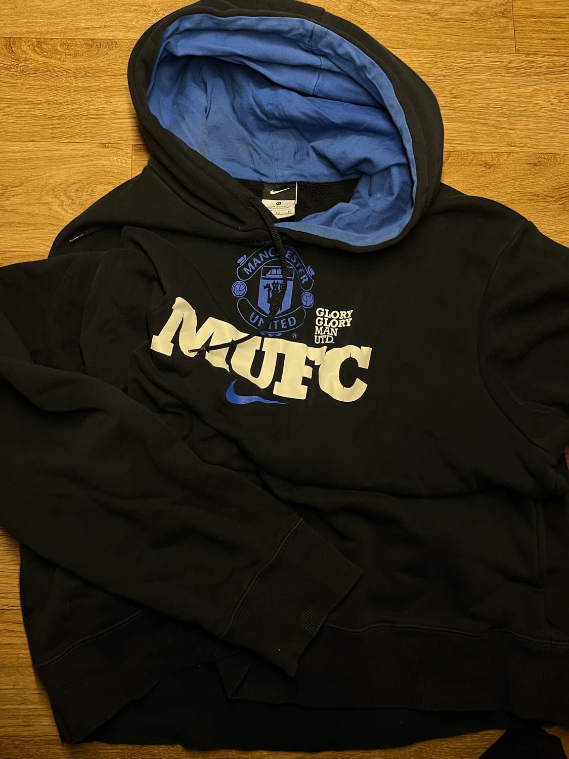 [NIKE] 맨체스터 유나이티드(MUFC) 빅로고 후드티 (XL) 상품이미지2