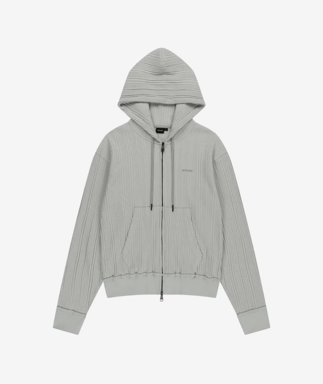 아캄 니트 후드집업 Knitted Zip-Up Hoodie (Ivory) 상품이미지1