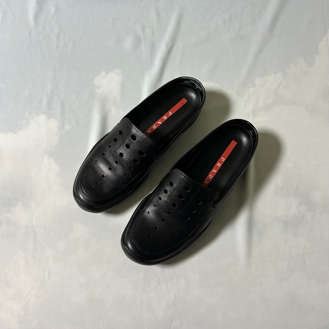 Prada sports punching slipon loafers 상품이미지1