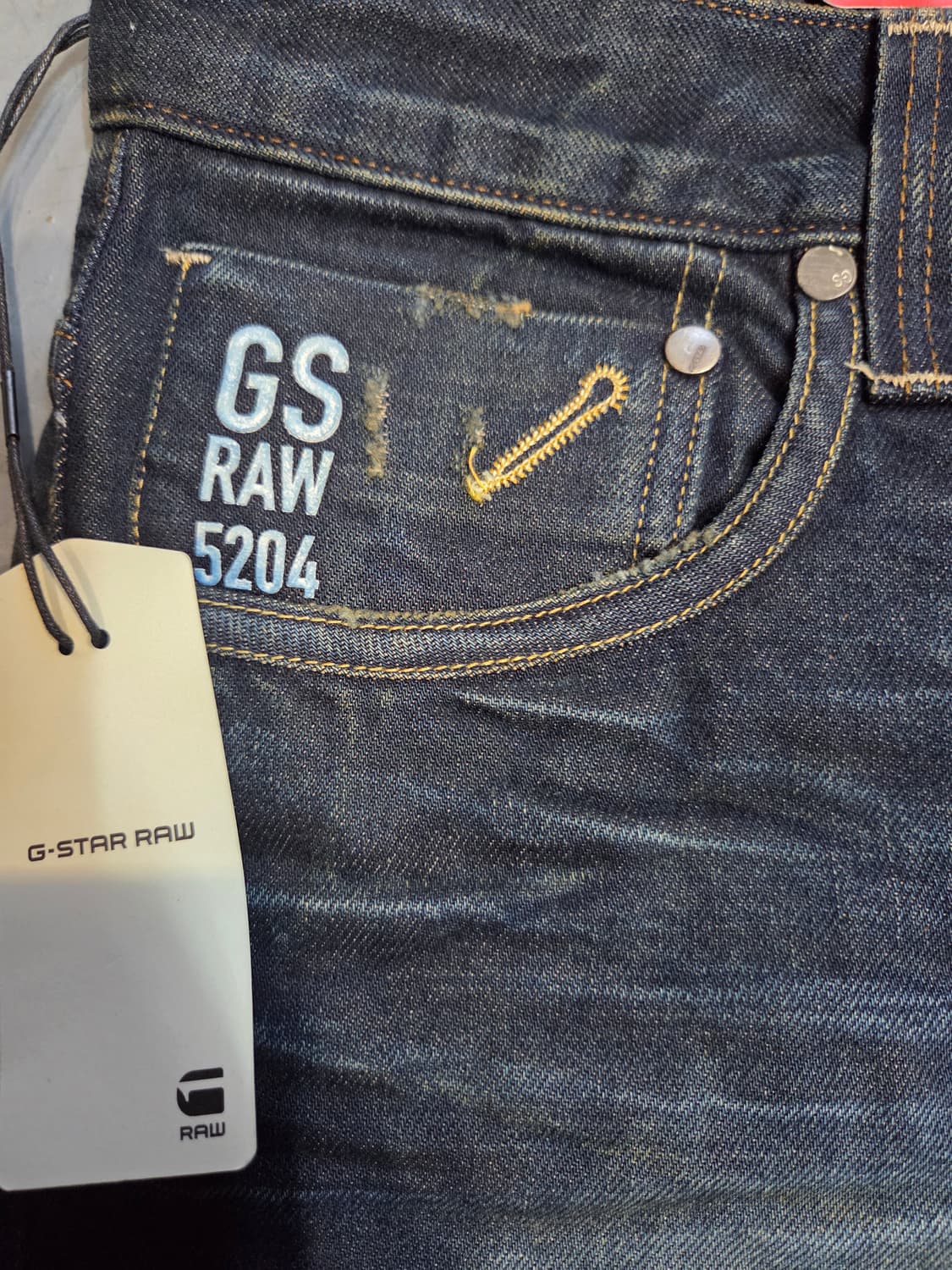 G-STAR RAW 청바지 남성 3301 (W32/L30) 상품이미지3