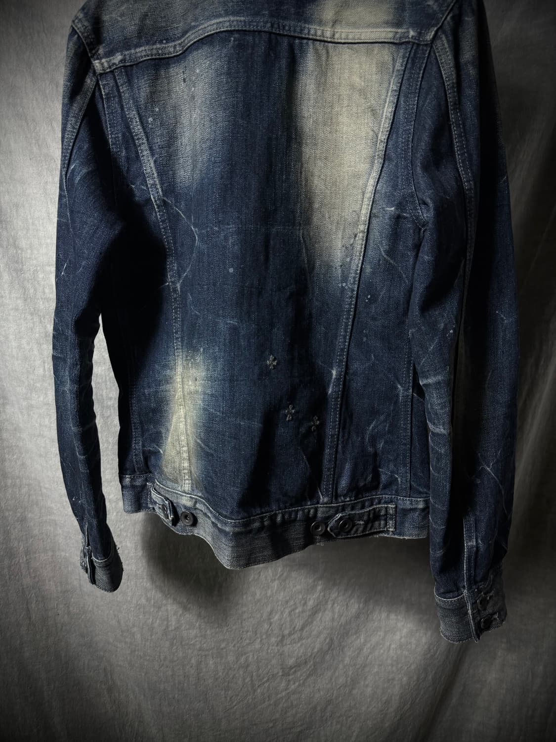 CIVARIZE Distressed Indigo Denim Jacket  상품이미지7