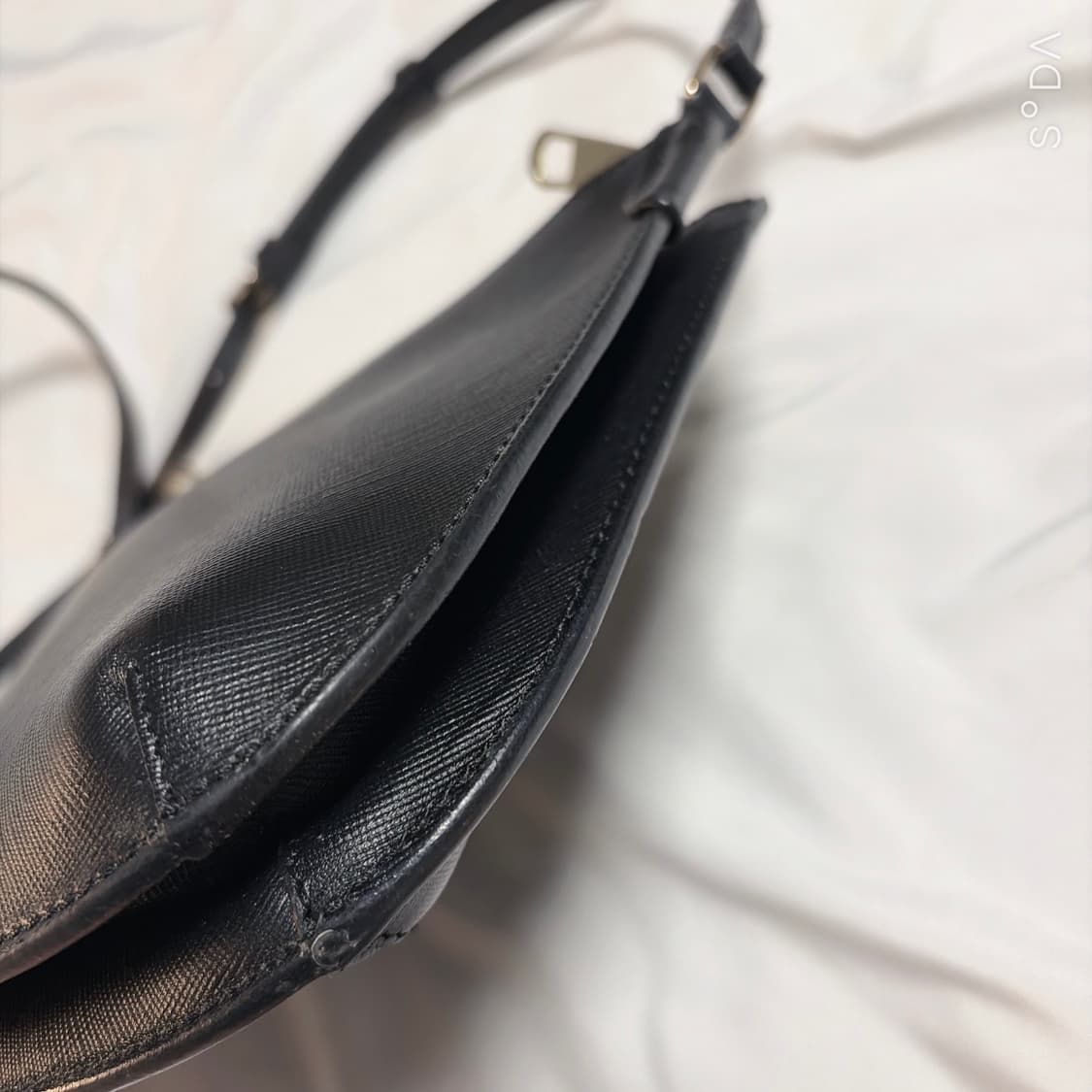 A.P.C 아페쎄 블랙 가죽 크로스백 상품이미지6