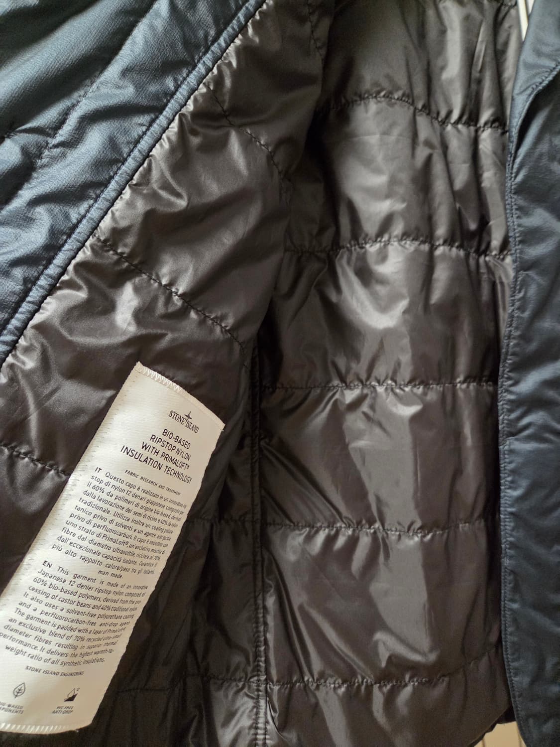 스톤아일랜드 프리마로프트 립스탑 블레이져 자켓  상품이미지7