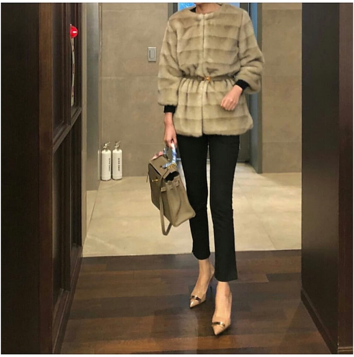 by ssuny 바이써니 퍼 코트 상품이미지2