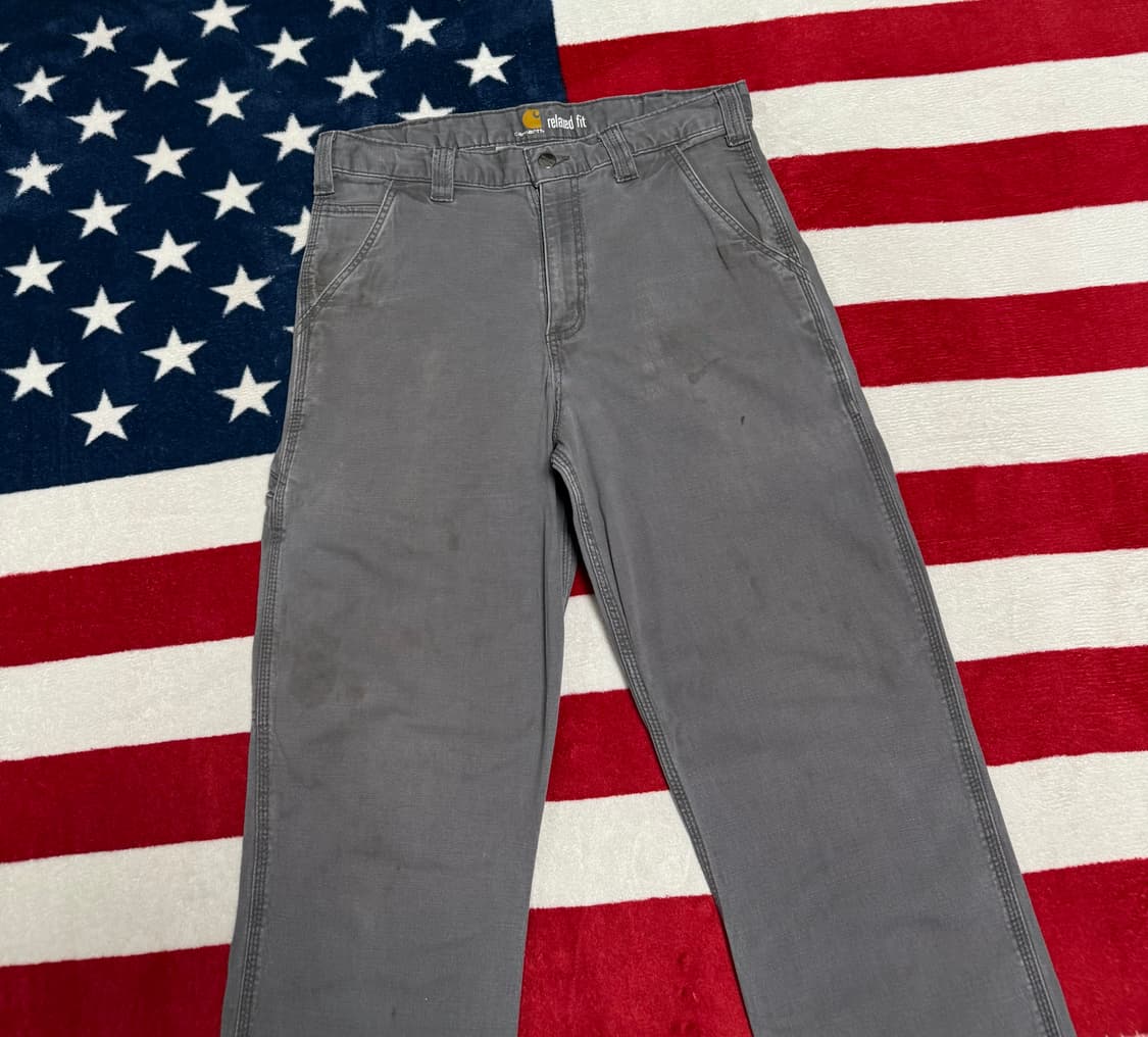 칼하트워크팬츠 carharrt capenter workpants 덕캔버스 상품이미지4