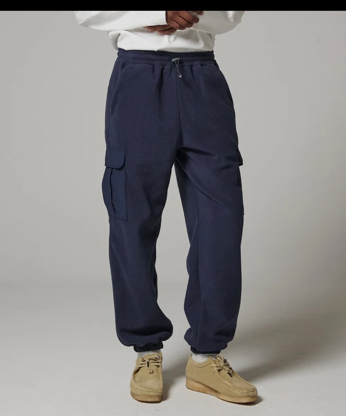 맥우드건 플리스 조거 카고팬츠 네이비 XL 상품이미지1