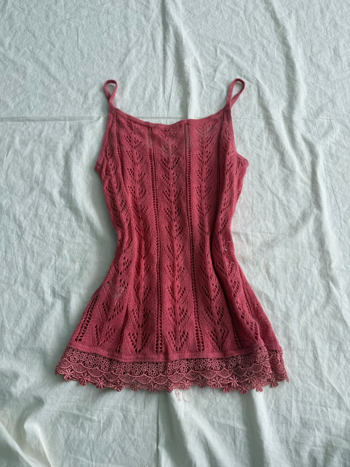 피치 크로쉐 슬리브리스 상품이미지6