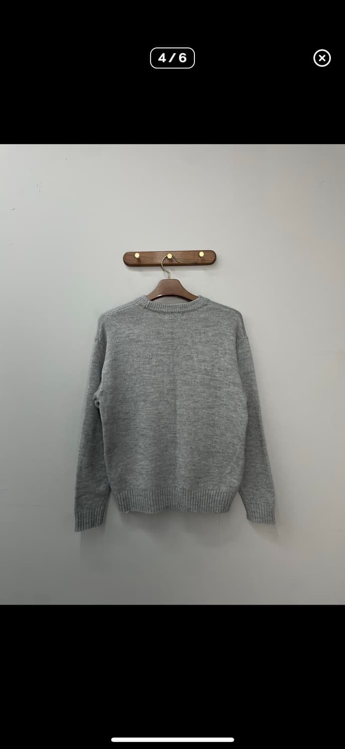 게스진스 곰돌이 그레이 니트 A3110 상품이미지4