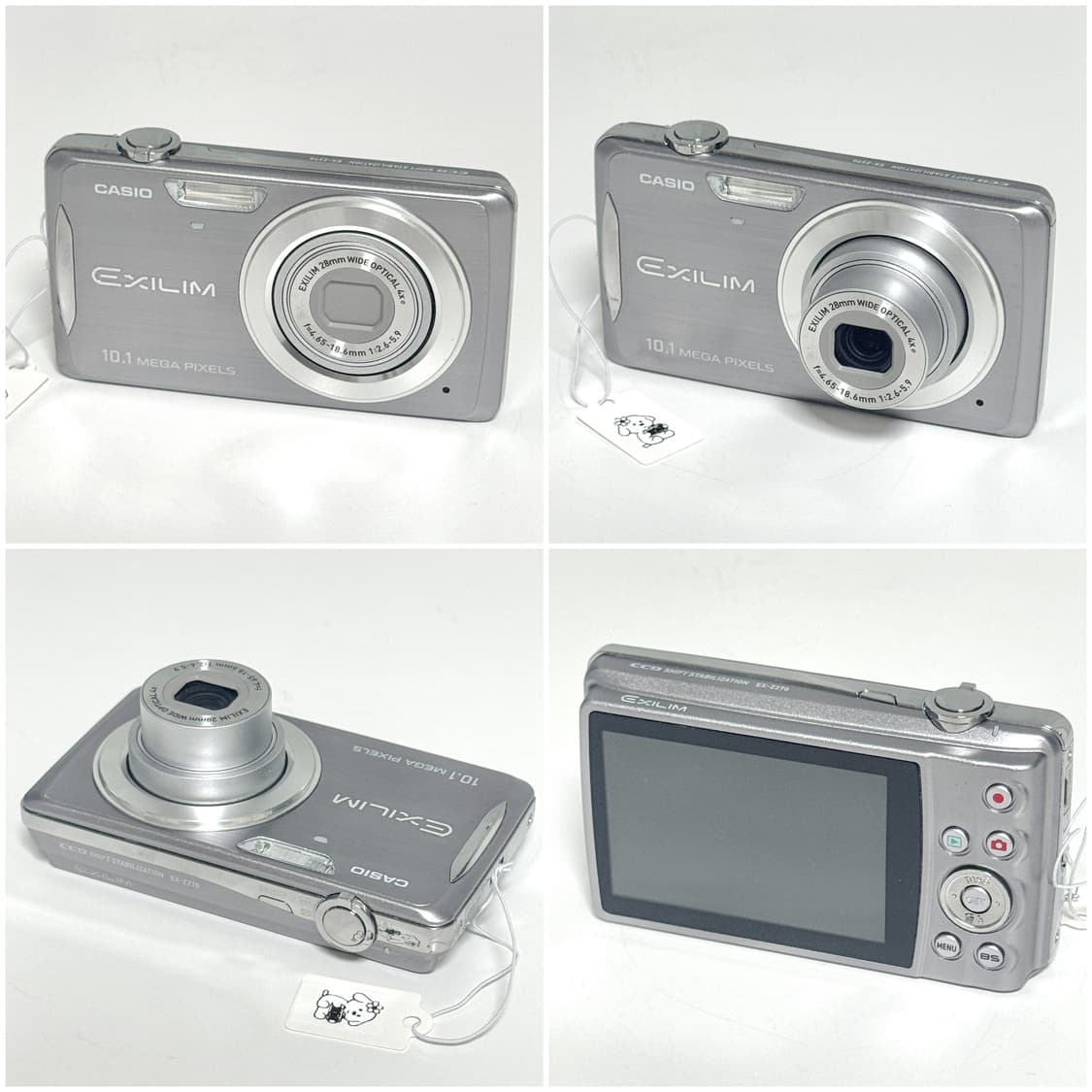 카시오 엑슬림 Z270 실버 빈티지디카 상품이미지4