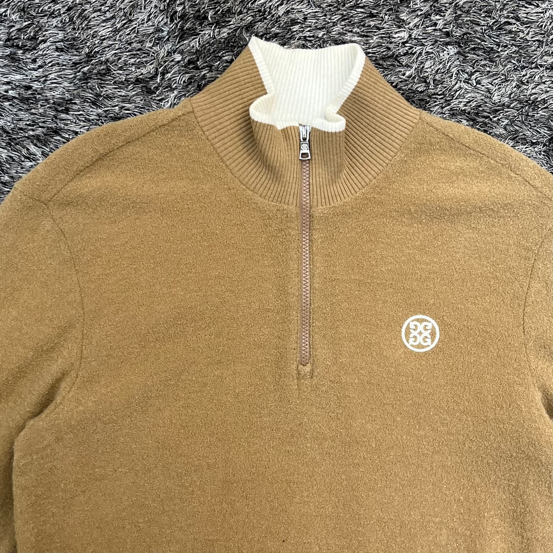 지포어 울 하프넥 방풍 니트 티셔츠 (XL) 상품이미지2