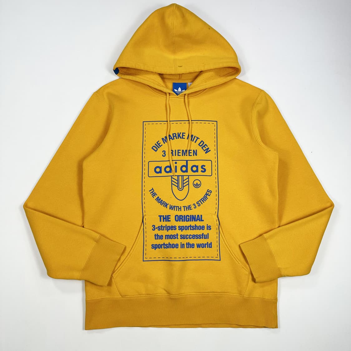 아디다스 트레포일 머스타드 후드티 (M) 상품이미지2