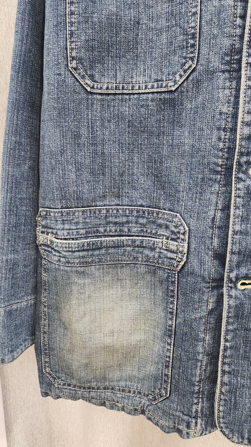 Nitraid denim chore coat  상품이미지5