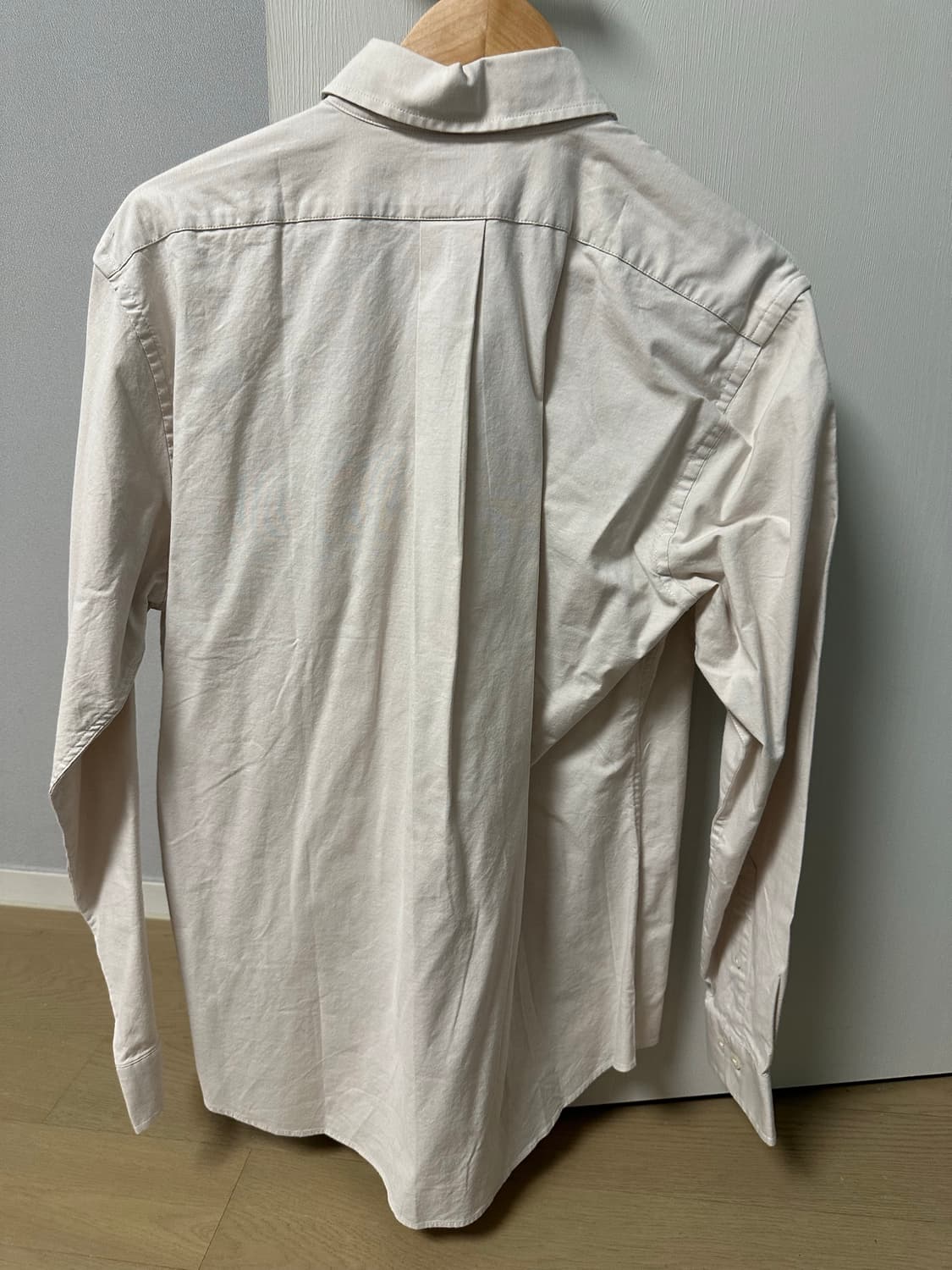 브룩스브라더스 크림 코튼 셔츠[L] 상품이미지3