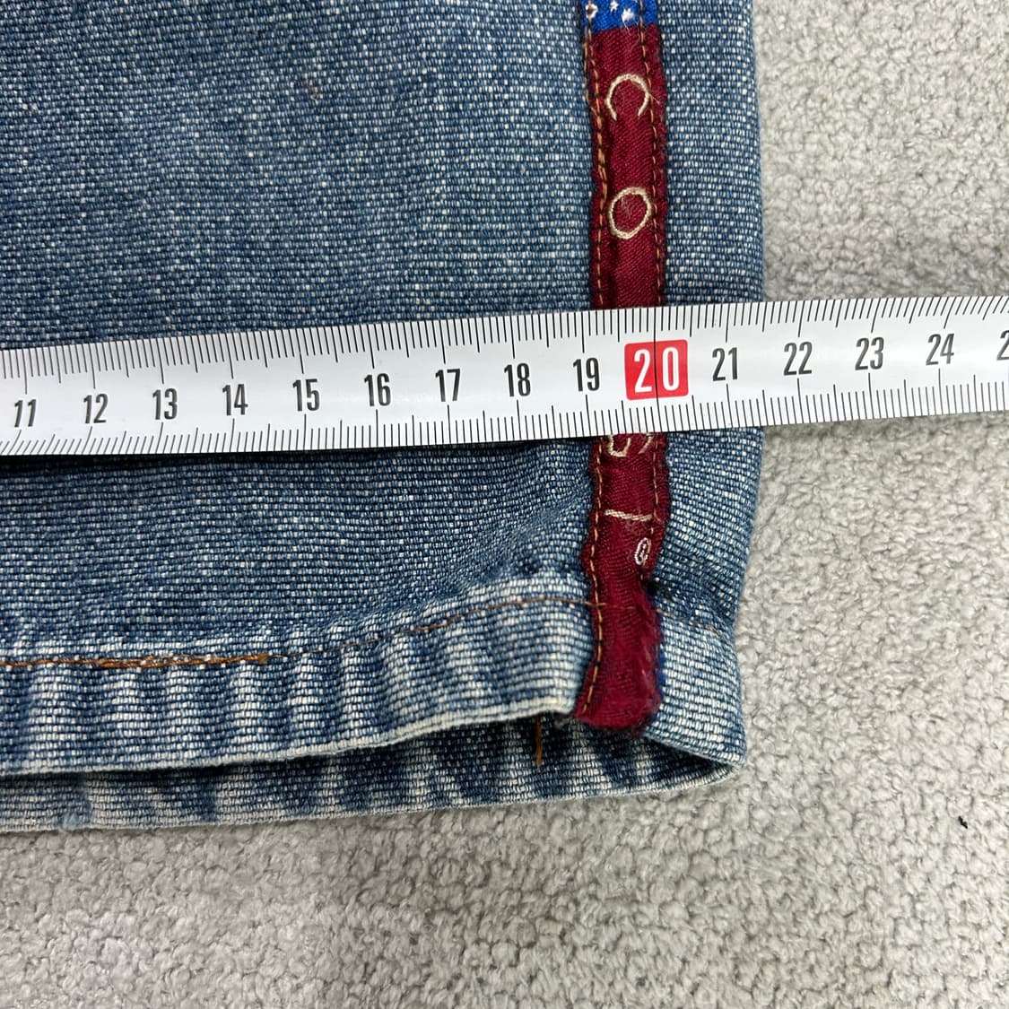 쿠지 COOGI 옆라인 데님 팬츠 L 상품이미지8