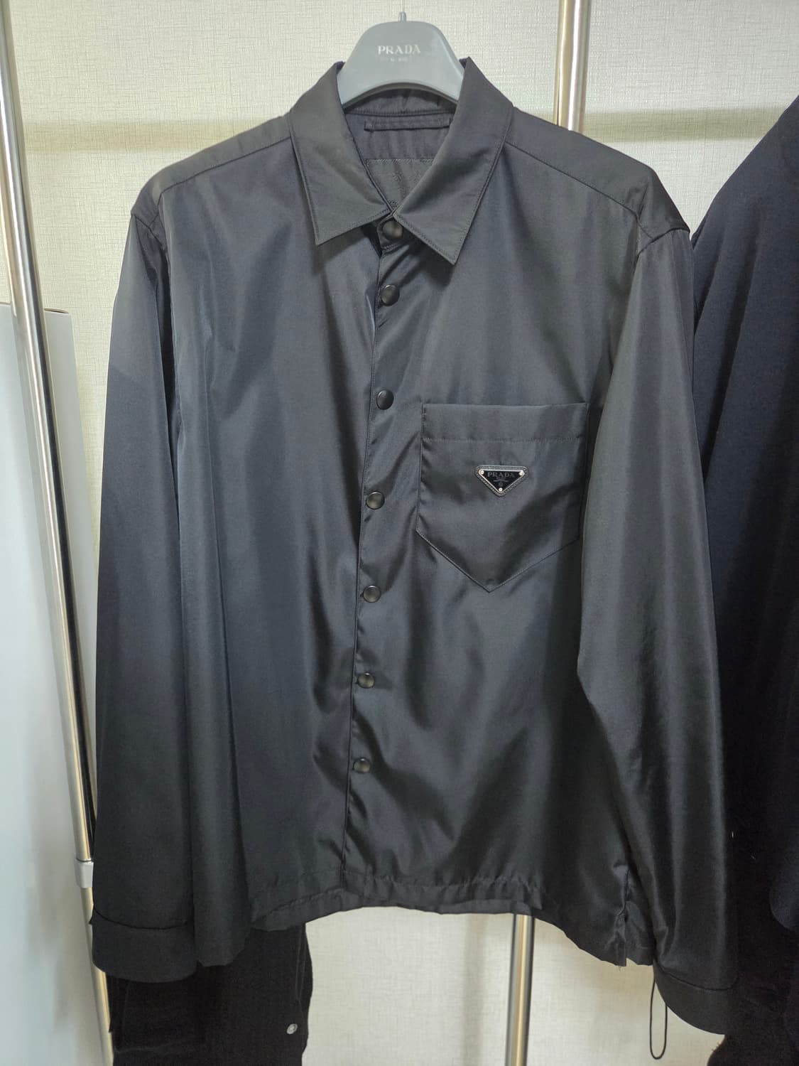 [정품/새상품급] 프라다 리나일론 셔츠 자켓 M 상품이미지2