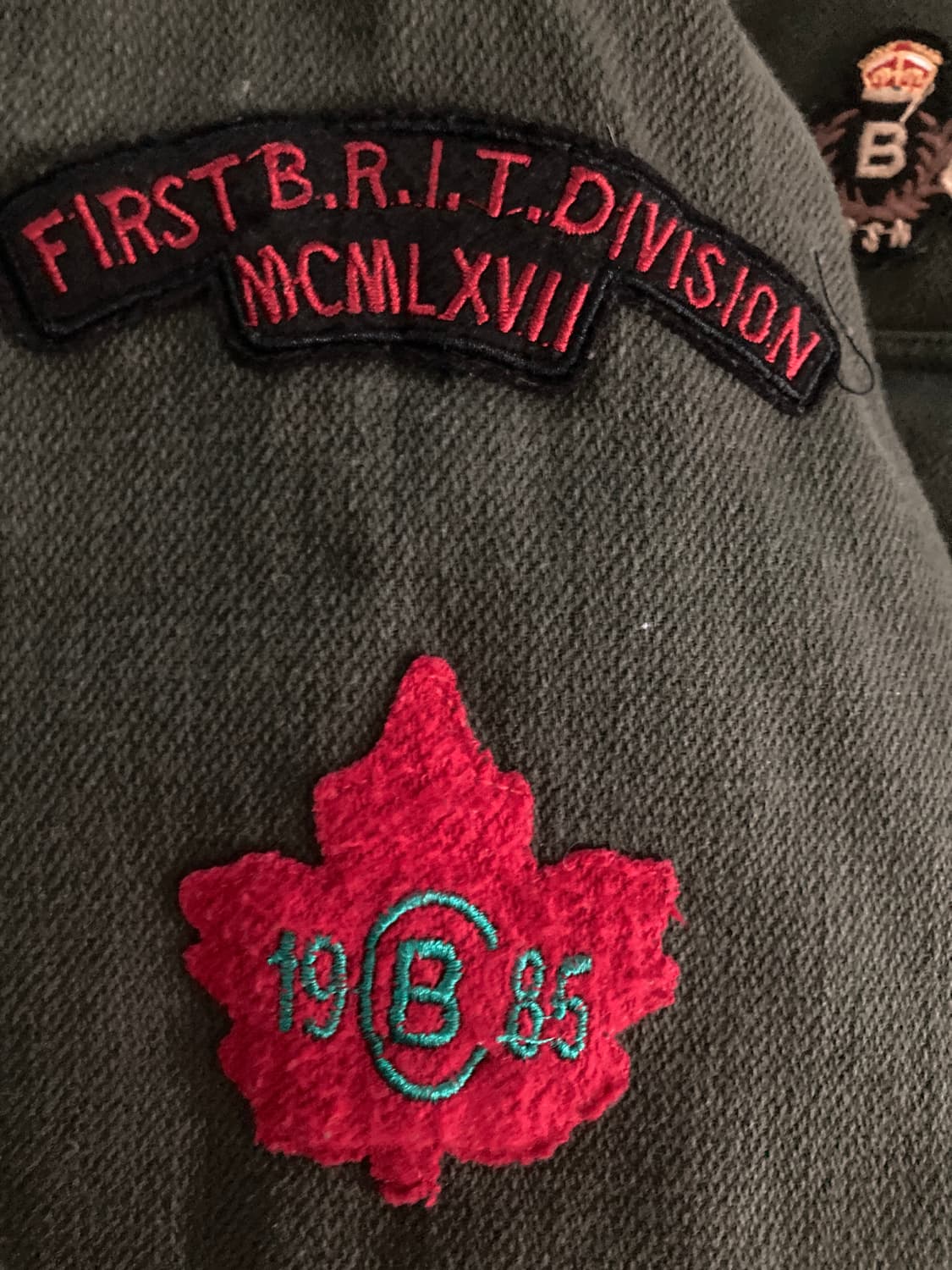 밀리터리 스타일 자켓 상품이미지3