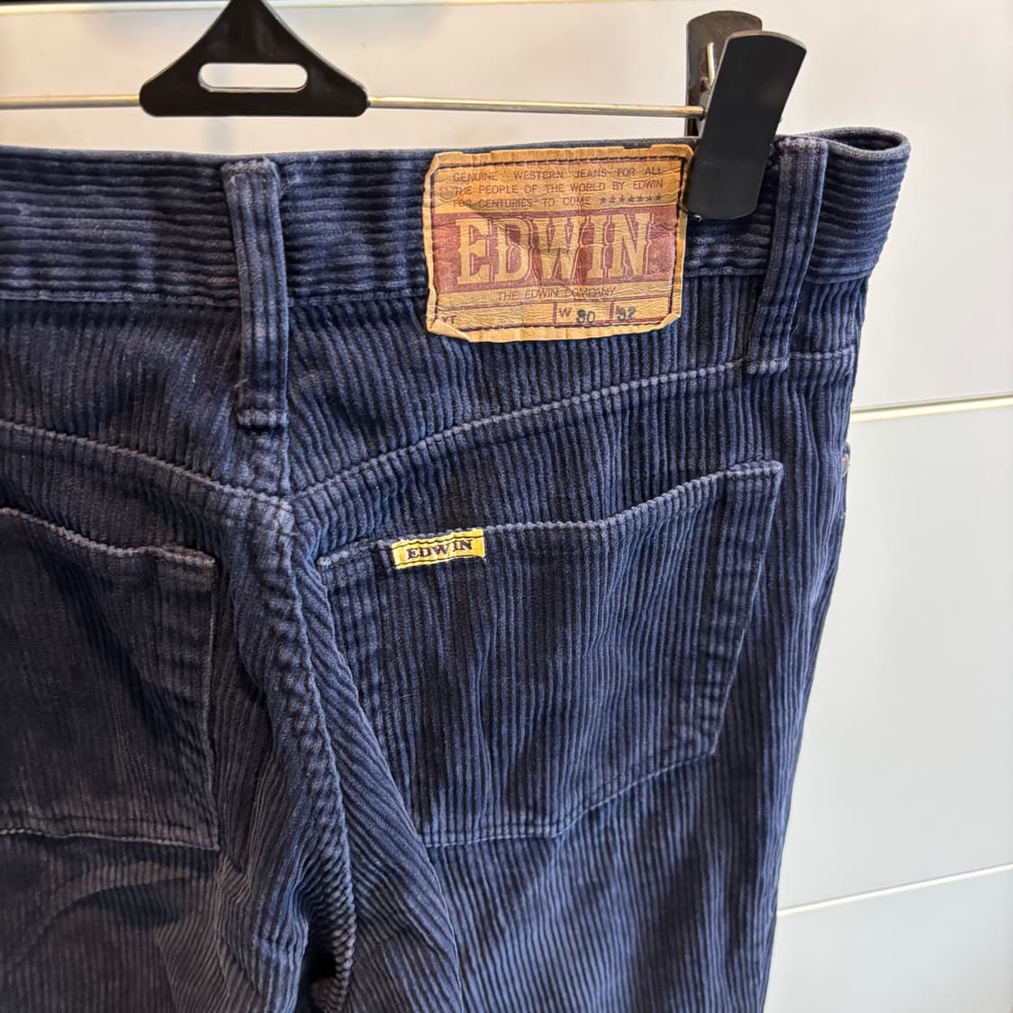 (일본제) 에드윈 네이비 코듀로이 바지 네이비 남녀공용 상품이미지5