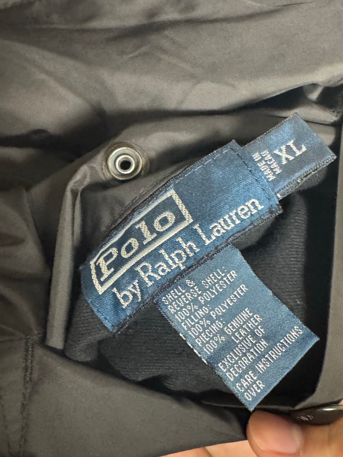 폴로 스위스 패치워크 투웨이 리버시블 폴리쉘 퀼팅 자켓 상품이미지5