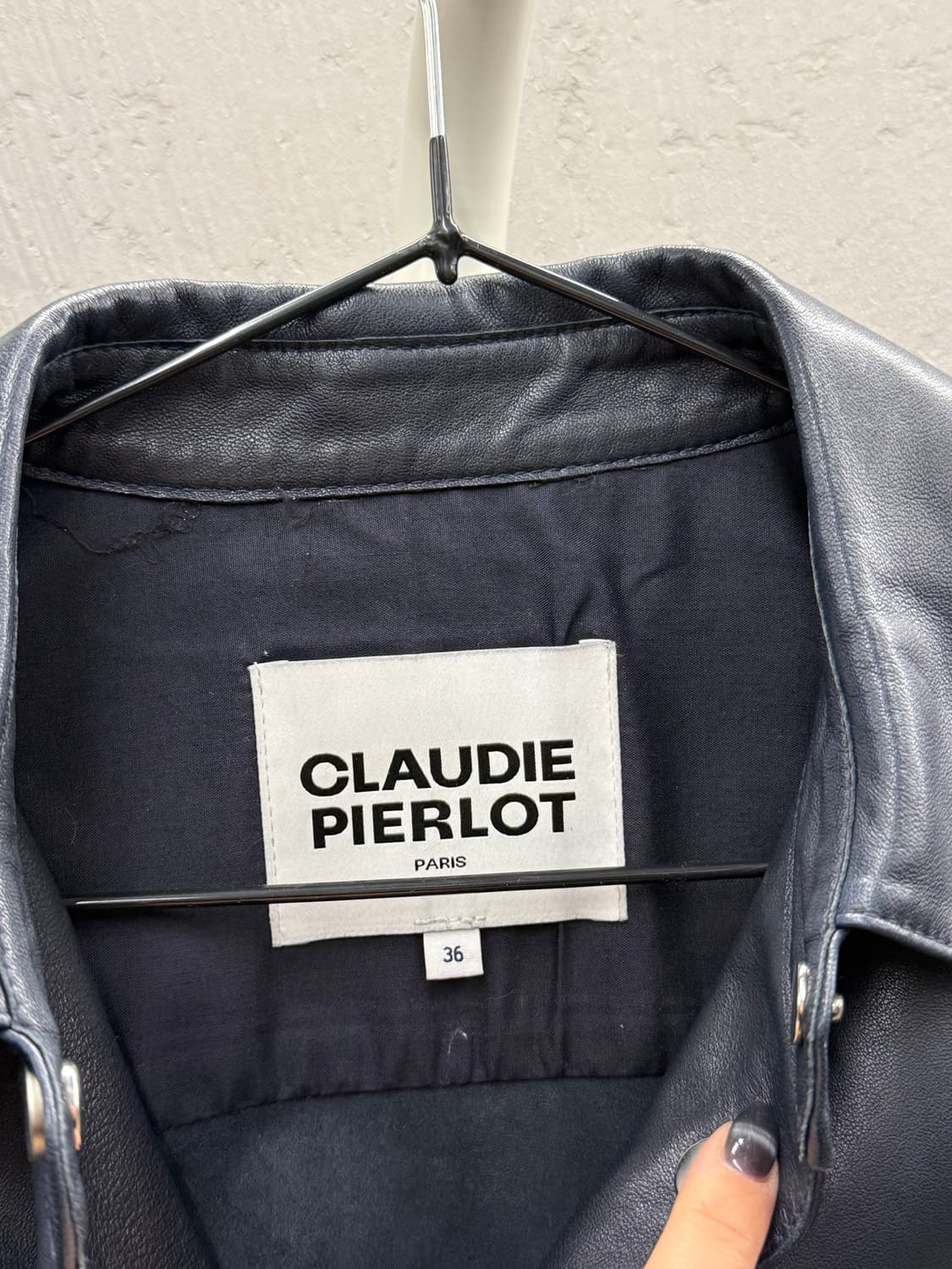 끌로디 피에로 양가죽 자켓 36 상품이미지3