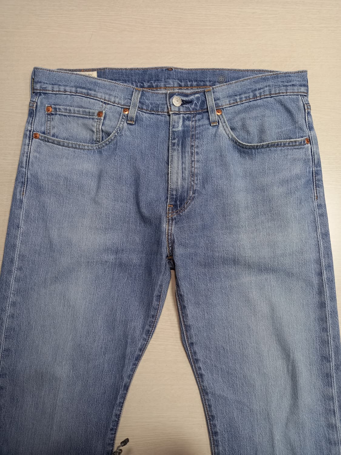 36 빅E 리바이스502 봄여름용 워싱 스판 슬림일자진 36-441 상품이미지3