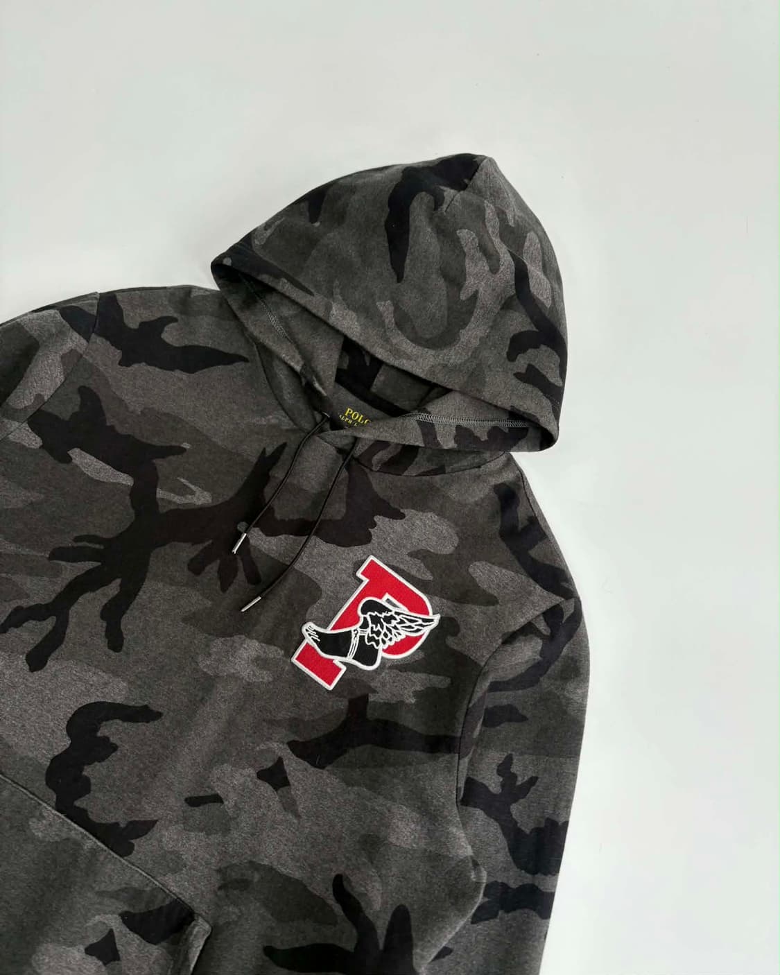 [L] 폴로 랄프로렌 카모 p윙 스타디움 후드티 스웻 셔츠 상품이미지4