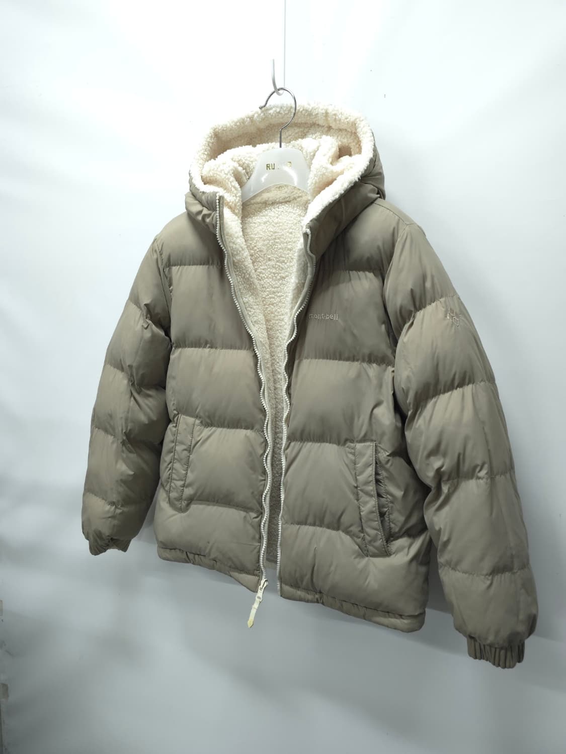 몽벨 여성용 리버시블 양털 후드 패딩 상품이미지6