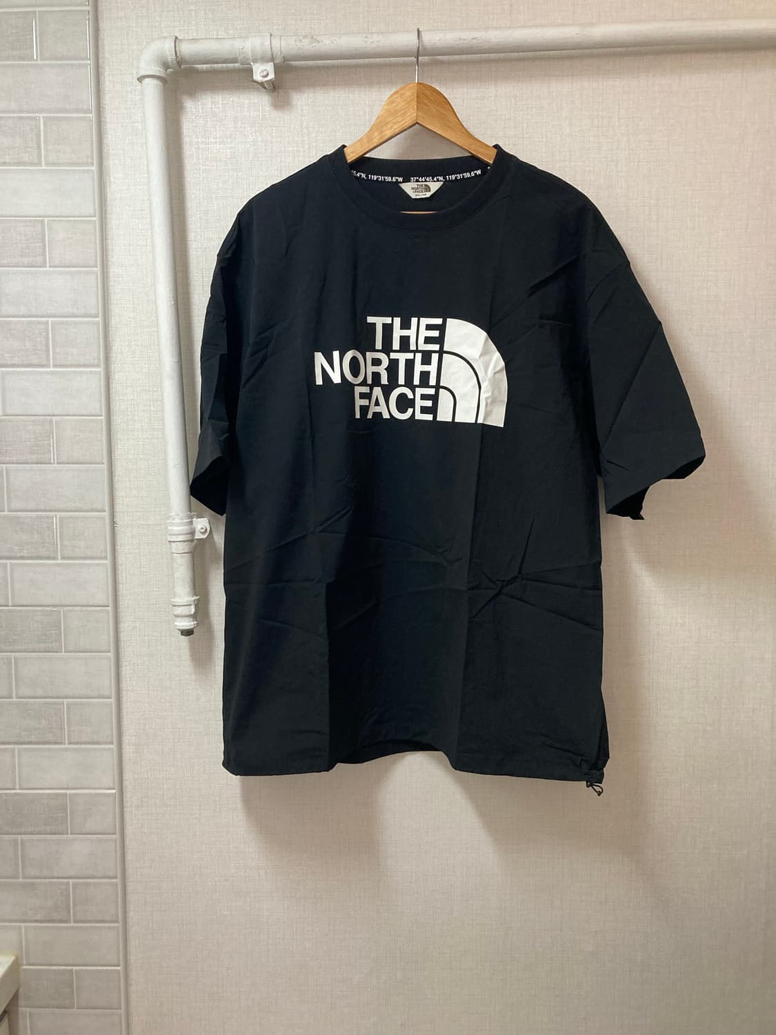 [2XL/XXL] 노스페이스 알바니 반팔 티셔츠 / 블랙 상품이미지3