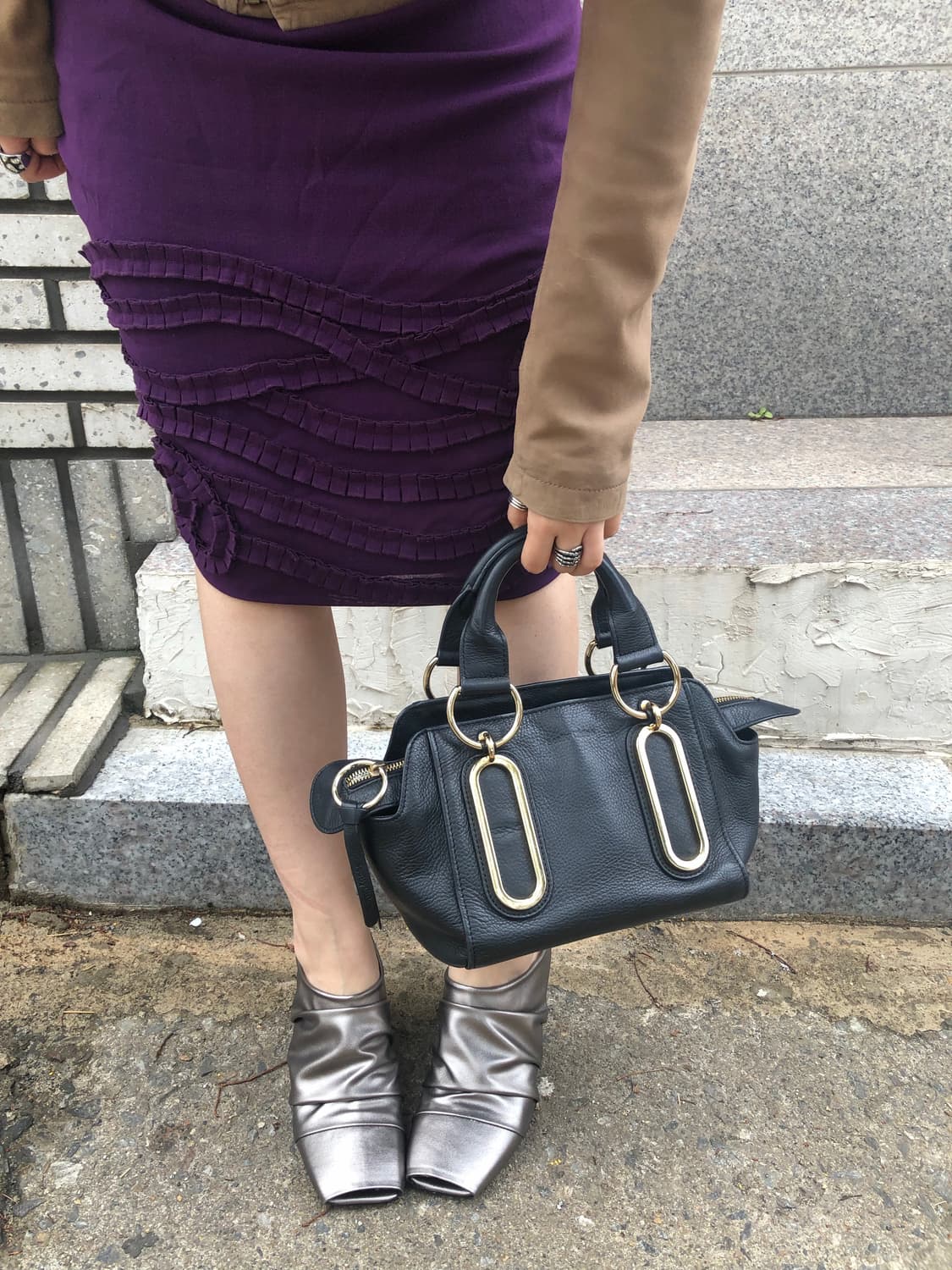 catherine malandrino frill detail skirt 상품이미지4