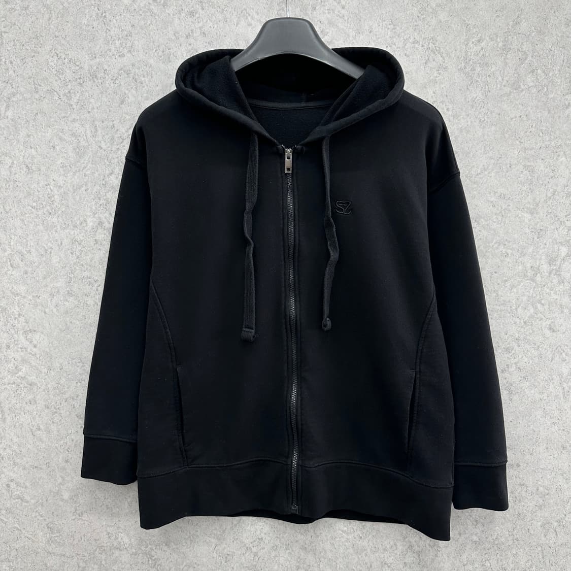 95 지오송지오 여자 루즈핏 후드집업 상품이미지1