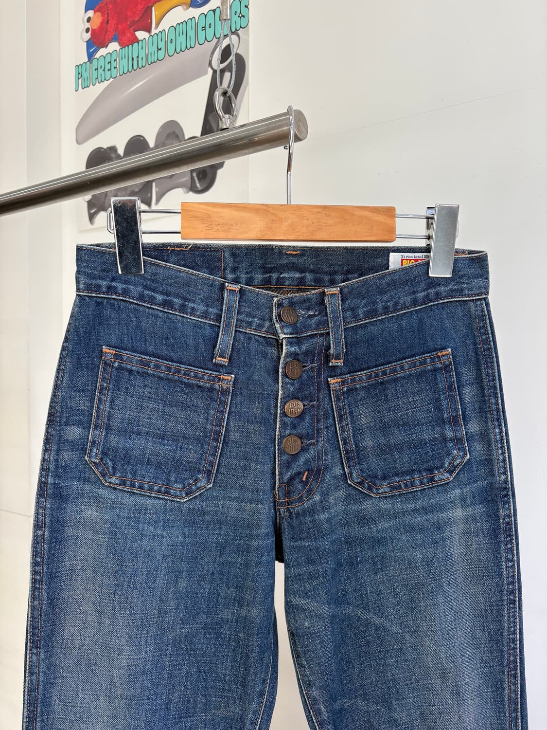 BIG JOHN (Made in Japan) 데님팬츠 상품이미지2