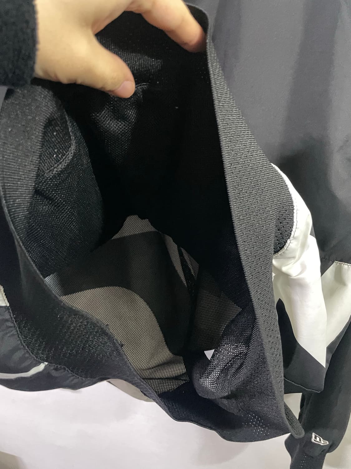 뉴에라 아노락 반집업 뉴에라 우븐 나일론 바람막이 110 2XL 상품이미지7