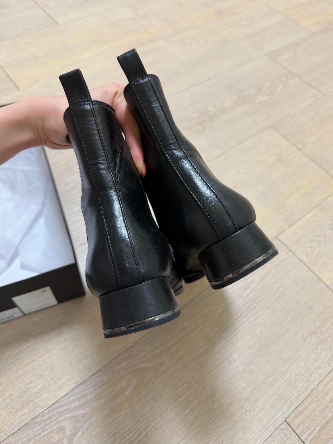 마시모두띠 가죽 첼시부츠 37 상품이미지5