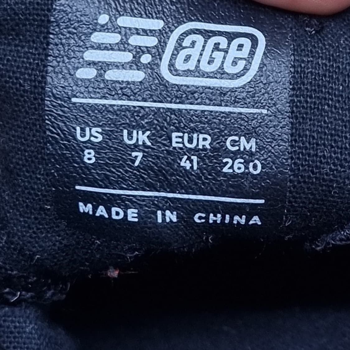 에이지 올블랙 남성스니커즈 260 상품이미지6