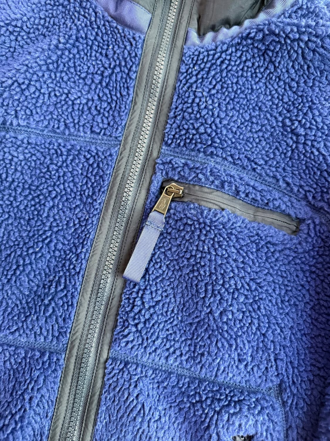 폴로 블루 후리스 집업 상품이미지7