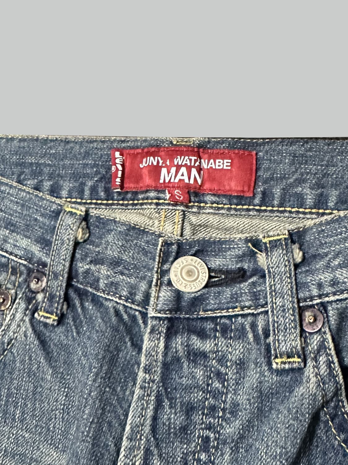 준야 와타나베 리바이스 패치 데님 상품이미지4