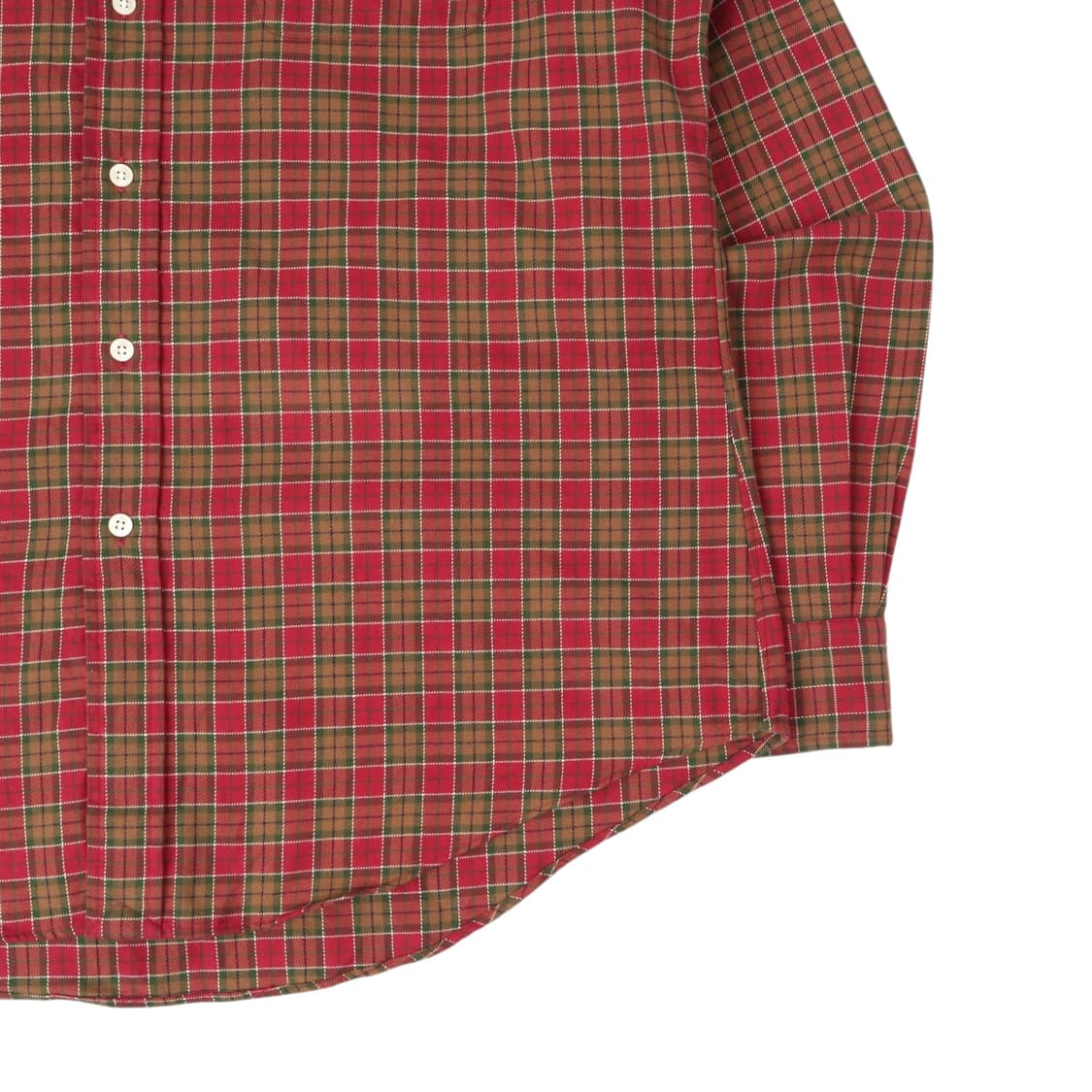 폴로 랄프로렌 레드 체크 트윌 코튼 포켓 셔츠 상품이미지4