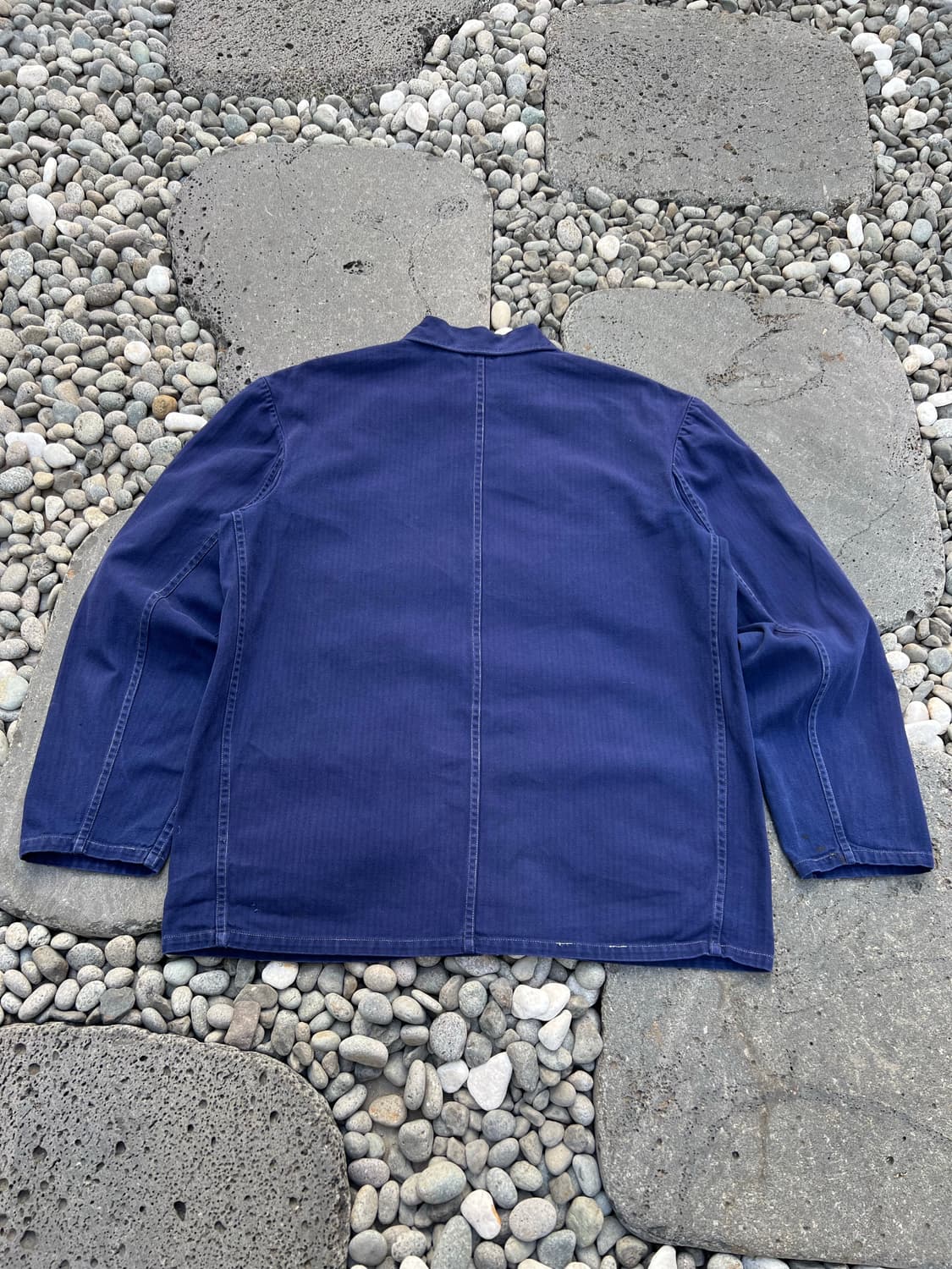 OLD VINTAGE HBT FRENCH 헤링본트윌코튼 프렌치워크자켓 상품이미지2