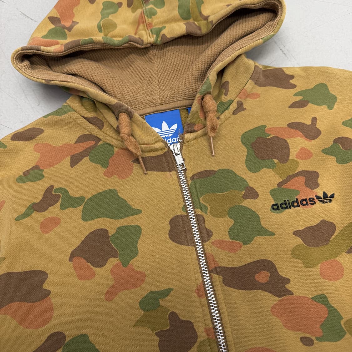 아디다스 베켄바우어 카모 후드집업 상품이미지3