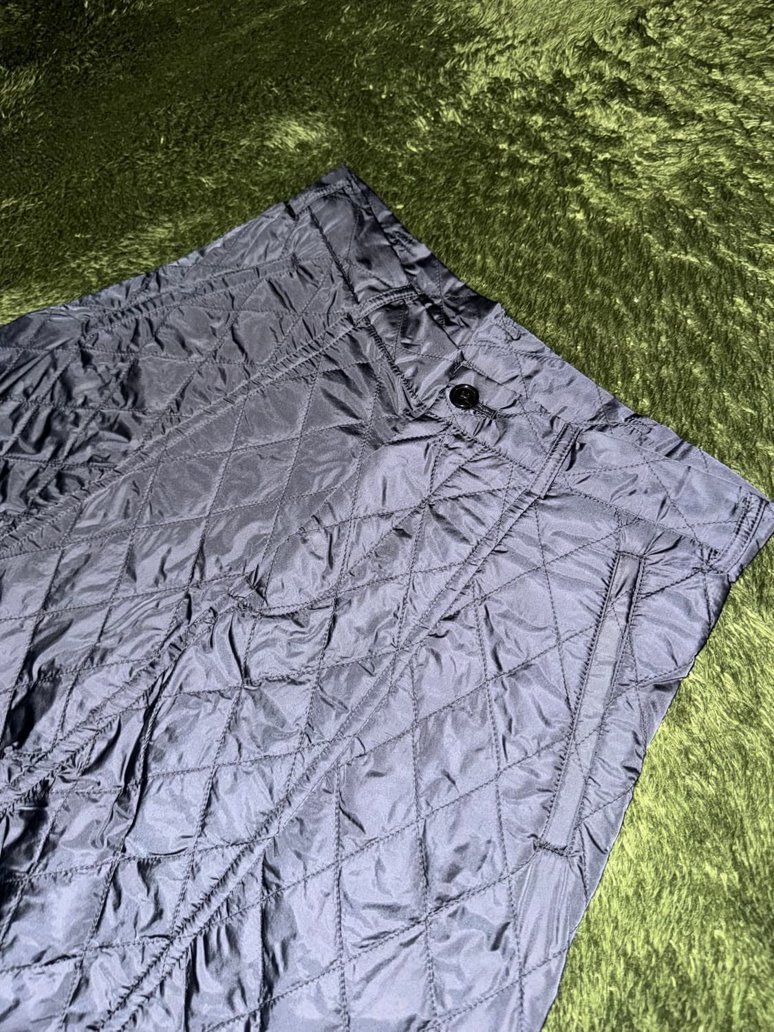 [XS] 블랙 꼼데가르송 16AW 퀼티드 사루엘 팬츠 블랙 상품이미지2