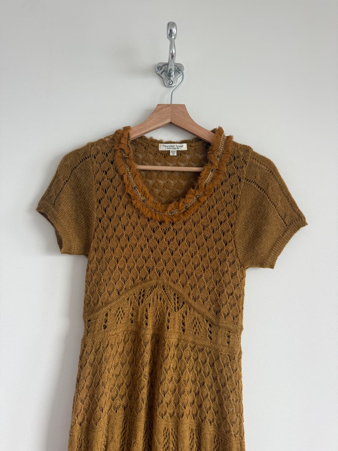 써스데이아일랜드(Thursday Island) 울&알파카 블렌드 원피스 상품이미지2