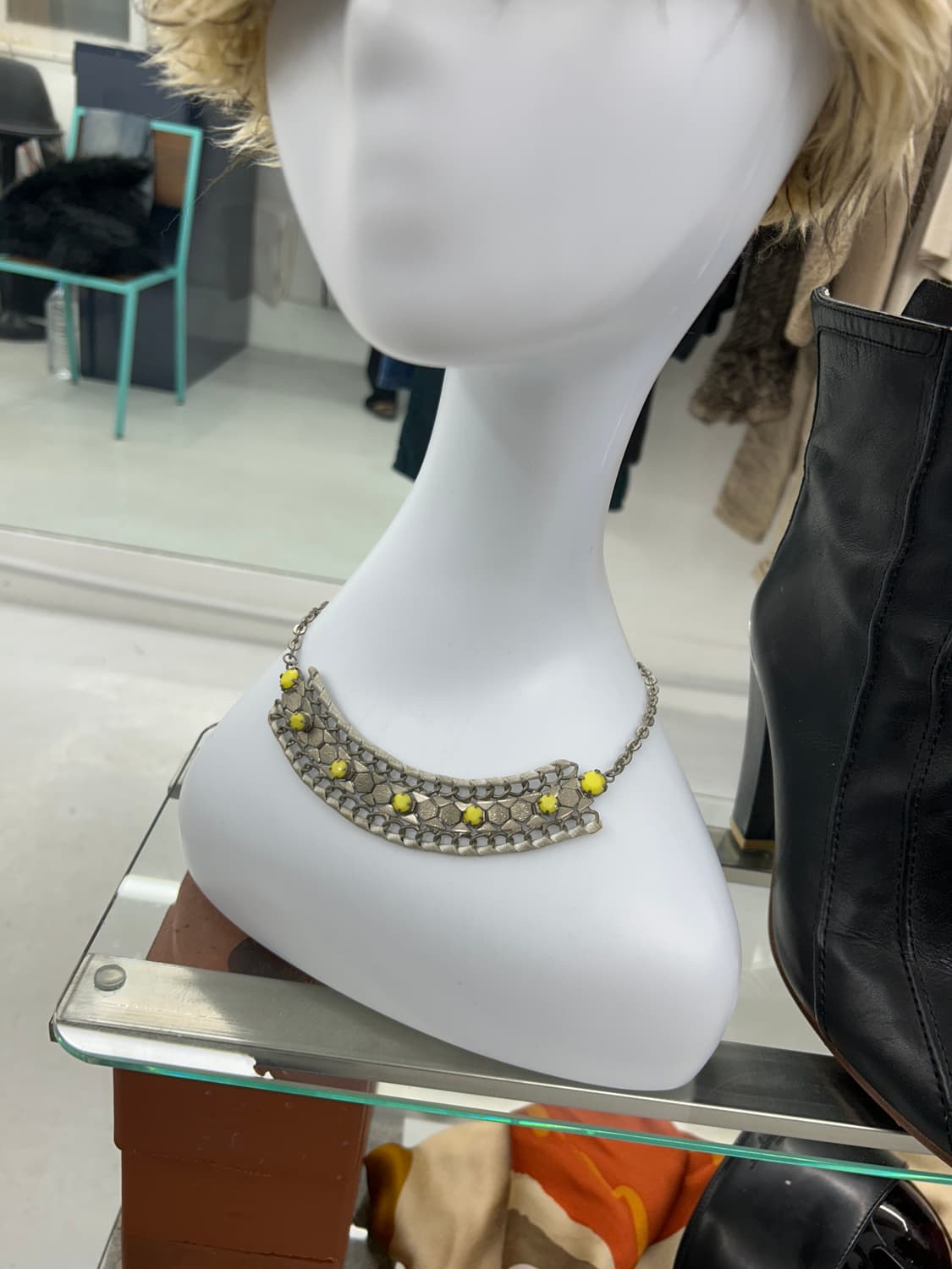 네온포인트 실버체인목걸이 상품이미지1