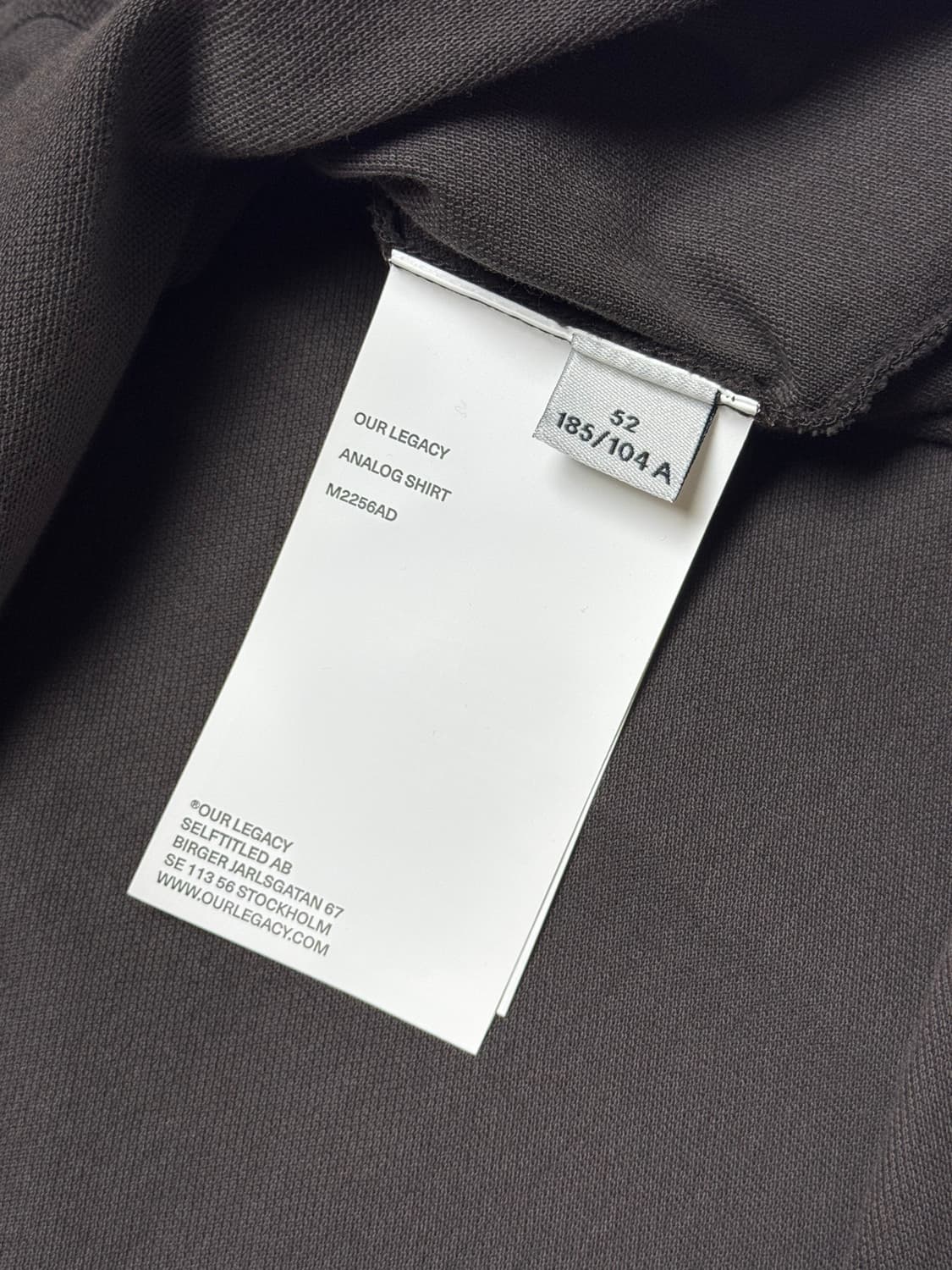 아워레가시 analog shirt 52 상품이미지5